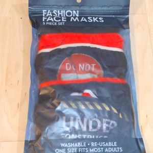 ✈️😷✈️ Travel/ Under Construction Face Masks